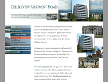 Tablet Screenshot of collegeviewny.com